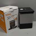 oneisall Automatic Cat Feeder with 5G WiFi, Automatic Cat Food Dispenser for 2 Cats Small Pets, 20 Cups/5L Timed Dry Food Dispenser with APP Control (Black)