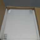 EHWINE 12 Pack 8.5x11 Wall Mount Acrylic Sign Holder Horizontal, Acrylic Wall Sign Photo Menu Flyer Display Holder, Plastic Clear Picture Adhesive Frames for Office Party (Provide Mounting Screws)