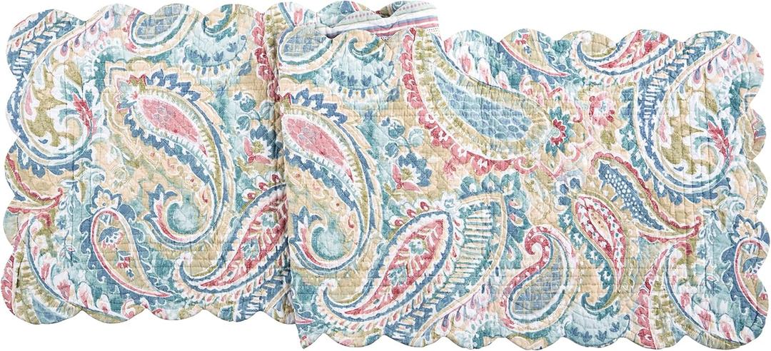 C&F Home Maisie Table Runner 14" x 51" 14" x 51" Yellow