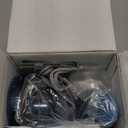 BEAUTURAL Fabric Shaver and Lint Remover, Sweater Defuzzer with 2-Speeds, 2 Replaceable Stainless Steel Blades, Battery Operated, Remove Clothes Fuzz, Lint Balls, Pills, Bobbles (Tufts Blue)