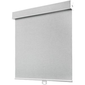 Cordless RV Blind, Blackout Window Curtain Pleated Shade for RV, Camper and Motorhome Window, Fit for 18" W x 18" H Rough Opening RV Window, Grayish White, 25"W x 24"H