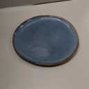 AmorArc Ceramic Dinnerware Sets for 8, 24Pcs Plates and Bowls Sets Dishes, Ceylon Blue