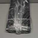 6 Pack Moving Bags with Full-Open Side Zipper, Extra Large 93L Heavy Duty Waterproof Foldable Storage Totes for College Dorm, Moving & Home Organization Black