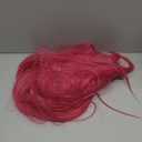 FantaLook Long Straight Hot Pink Cosplay Wig with 2 Ponytails for Women Halloween Party Costume