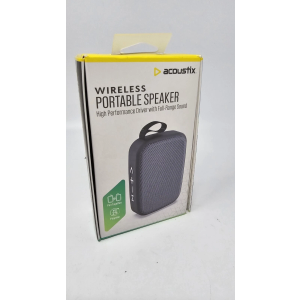 Acoustix Wireless Portable Mini Bluetooth Speaker - Black