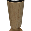 Home Wooden Pillar Candle Holders Home Decor Candle Holder Centerpiece - for, Led Candles, Dining Table Candle Holder Halloween, Home Decor, Candlesticks 8 inch