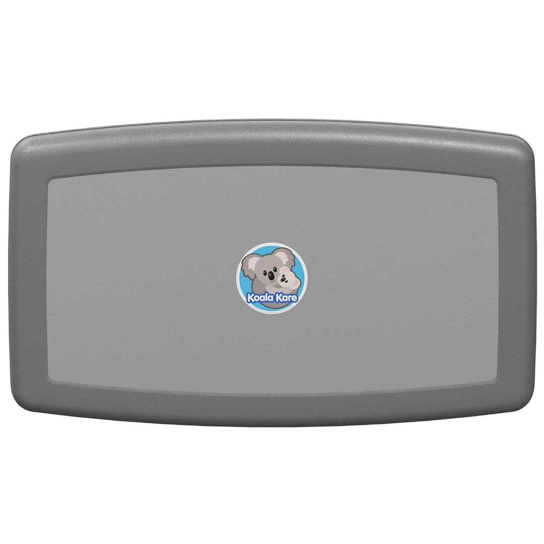 Koala Kare Surface-Mounted Horizontal Baby Changing Station, Model KB300-01 (Grey)