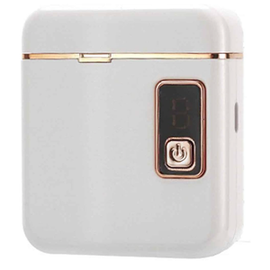 Electric Nail Clipper Automatic Electric Nail Trimmer for Adults for Seniors for Men Women Fingernail Portable for Elderly File(76x65x29mm,Whitr)