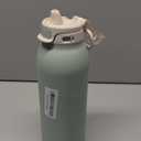 Ello Pop & Fill 40oz Stainless Steel Water Bottle with Quick Fill Technology, Double Walled and Vacuum Insulated Metal, Leak Proof Locking Lid, Sip and Chug, Reusable, BPA Free, Pistachio