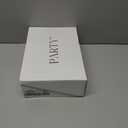 PARTY Women's Fashion Sneaker Lace Up Low Top Comfortable Cushioned Walking Shoes,Podcast,RED Glitter,8