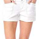 UNIONBAY Delaney Stretch Twill Shorts White Size 17