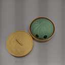 Glitter Dumpling Squishy,Dumpling Squishies,Glitter Dumpling Mystery Box,Colorful Dumpling Stress Balls Fidget,Jumbo Squishy Toy with Steamer Box,Soft Squeeze Decompression Dough (Green)