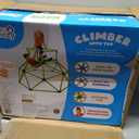 Eezy Peezy Climber with Top - Active Indoor Outdoor Play Set Climbing Dome Equipment Toys - Fun for Kids Ages 3 to 6 Years Old, Green and Blue