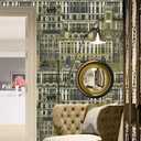 JZ·HOME Geometric Non-Pasted Wallpaper, Wall Paper Covering Home Decoration 20.8" x 32.8ft