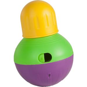 Starmark Treat Dispensing Bob-a-Lot Dog Toy, All Breed Sizes (Pack of 1)