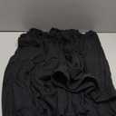 PRETTYGARDEN Womens 2 Piece Outfits Crewneck Long Sleeve Pullover Tops Wide Leg Long Pants Casual Lounge Set Travel Tracksuit (Large, Black)