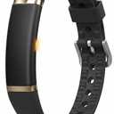 FITVII Ultra Slim Fitness Tracker Wristband, Health and Fitness Wearable with 24/7 Heart Rate, Blood Pressure and HRV Sleep Monitor, Subscription Free Activity Tracker for Android & iPhone