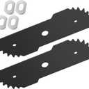 2-Pack EB-007 7-1/2-inch Edge Hog Heavy-Duty Edger Replacement Blade for Black & Decker 2-in-1 LE750, LE710, LE760, EH1000 Edger/Lawn Trimmer w/ 4 Wear Indicators