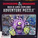 Dungeons & Dragons, Build and Explore Adventure Puzzle, DND Adult Puzzles, Dungeons and Dragons 1000 Piece Puzzles for Adults and Kids Ages 12+