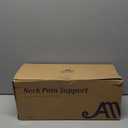 AM AEROMAX 32" King Size Contour Memory Foam Pillow, Cervical Pillow for Neck Pain Relief, Neck Orthopedic Sleeping Pillows for Side, Back and Stomach Sleepers (Blue - Firm)