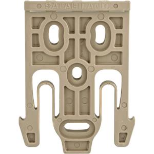 Safariland Model 6004-19 Quick Locking System Holster Fork, Single Kit Only, Flat Dark Earth Finish
