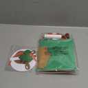 Holiday Kids Crafts Kit, 188pc - Makes 6 Cards & 6 Gift Tags - Christmas Card Making Supplies with Envelopes, Craft Buttons, Kraft Paper, Pom Poms, and More