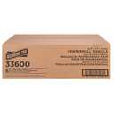 Genuine Joe Centerpull Towels, 3" Core, 1-Ply, 8.13" x 7.56", 600 Sheets/Roll, 6 Count