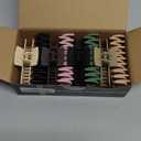 TOCESS 8 Pack Big Hair Claw Clips for Women Large Claw Clip for Thin Thick Curly Hair 90's Strong Hold 4.33 Inch Nonslip Matte Jumbo Hair Clips (8 Pcs) (Assorted A.Beige, Pink, Green, Khaki, Brown, Black)