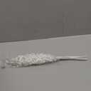 12 PCS Artificial Glitter Berry, White Christmas Glitter Picks Artificial Berries Stems for Christmas Ornaments Fake Sticks for Vases Tall DIY Wreath Home Decor (15.8)