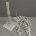 144 LED Artificial Lamp with Timer, DIY Birch Tree with Lights, USB/Battery Powered, Fairy Light Spirit Tree for Table Home Wedding Bedroom Christmas (Warm White) (2ft)