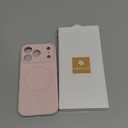 Miracase Magnetic for iPhone 17 Pro Case, Compatible with MagSafe, Integrated Silicone Camera Control Cover, 3.0mm Thicken Shockproof Drop Protection Phone Case for 17 Pro, Sand Pink