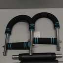 Merach Twister Arm Trainer, Adjustable Power Twister Bar, Chest Workout Equipment for Men, Portable Upper Body Workout Machine, Detachable Spring Resistance Home Fitness Equipment (Blue)