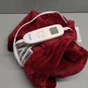 RENPHO Valentines Day & Birthday Gifts for Her Him, Heating Pad for Neck and Shoulders and Back, Hsa Store Eligible Items, Electric Heat Pad for Cramps, Auto Shut Off, ETL Certified, 24"x33" Red