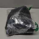 MarryUP Maxi Dresses for Women Casual V Neck 3/4 Sleeve Long Church Dress Semi Formal Outfits with Pockets (Black, Medium