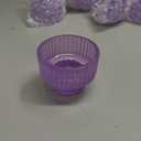 Vixdonos Taper Glass Candlestick Holders Tealight Candle Holders for Table Centerpieces, Wedding Decor and Dinner Party 