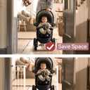 Momcozy Baby Gate, Retractable Baby Gate or Dog Gate Easy to USE for 33" Tall, Extends up to 55" Wide, for Stairs, Doorways, Hallways, Indoor, Outdoor