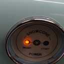 Nostalgia Snow Cone Shaved Ice Machine - Retro Table-Top Slushie Machine - Includes 1 Reusable Plastic Cup - Aqua