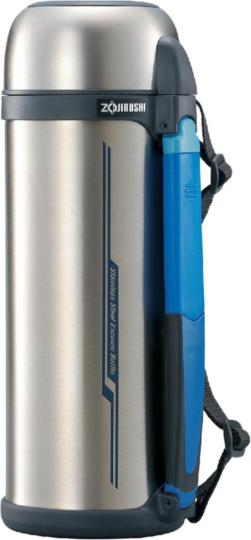Zojirushi Tuff Sports Stainless Steel Travel Mug, 68-Ounce (67.6 Ounces, Stainless Steel)