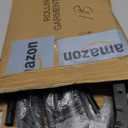 JIUYOTREE Metal Clothing Rack with Wheels, 43.3 Inches Rolling Clothes Garment Coat Rack with Bottom Shelf, Clothing Rack for Hanging Clothes, Coats, Skirts, Shirts, Sweaters, Black