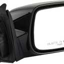 Side View Mirror Fits for Toyota Camry 2007-2011.Painted Black Power Adjustment(Glass) Passenger Side