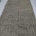 Yimobra Long Bathroom Rugs Non Slip Washable 44x24 Inch - Ultra Soft Absorbent Chenille Bath Mat, Quick Dry Shaggy Floor Carpet for Tub Shower, Pale Khaki Home Decor Accessories
