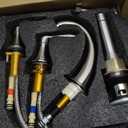 Brushed Nickel Bathroom Faucet 3 Hole, Widespread Bathroom Sink Faucet 8 Inch with Pop Up Drain and CUPC Supply Hose, 2 Handle for Vanity Rv Commercial Lavatory Restroom