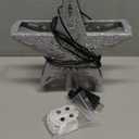 DG-Direct Christmas Tree Topper Lighted Star with 6 Projected Patterns,3D Hollow Sparkling Star Christmas Tree Topper with Rotating Magic Projector for Christmas Tree Ornament