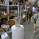 Modern Gold Pendant Light 3 Pack Brushed Brass Mid Century Chandelier White Cylinder Glass Shades Adjustable Rods Farmhouse Ceiling Hanging Lighting Fixture Kitchen Island Dining Room Bedroom