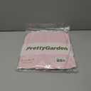 PRETTYGARDEN Overall Jumpsuit For Women 2025 Summer Casual Wide Leg Sleeveless Button Striped Jumpsuits Trendy Outfits (Pink, XXL)