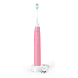Philips Sonicare ProtectiveClean 4100 Electric Rechargeable Toothbrush, Plaque Control, Pastel Pink