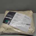 LuxClub 4 PC King Size Sheet Set Deep Pockets 18" Wrinkle Free Cooling Bed Sheets Machine Washable Hotel Bedding Silky Soft - Cream, King