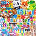 300 PCS Party Favors for Kids, Fidget Toys Bulk, Easter Eggs Fillers, Treasure Box Toy for Classroom Prizes, Goodie Bags Stuffers Birthday Carnival Prize, Pinata Filler Stuffers