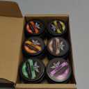 Natural Wood Chips for Cocktail Smoker, 12 Flavors Wood Chips Including Apple,Cherry,Oak,Mesquite,Pecan,Pear,Peach,Hickory,Beech,Organge, Rosemary,Cinnamon, Gifts for Men,Dad,Husband