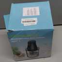 Electric Chicken Shredder, Automatic Food Chopper with Chicken Breast Shredder & Meat Grinder, 2 Sets of Blades for Chicken/Pork/fish/Vegetable/Baby Food (Black)